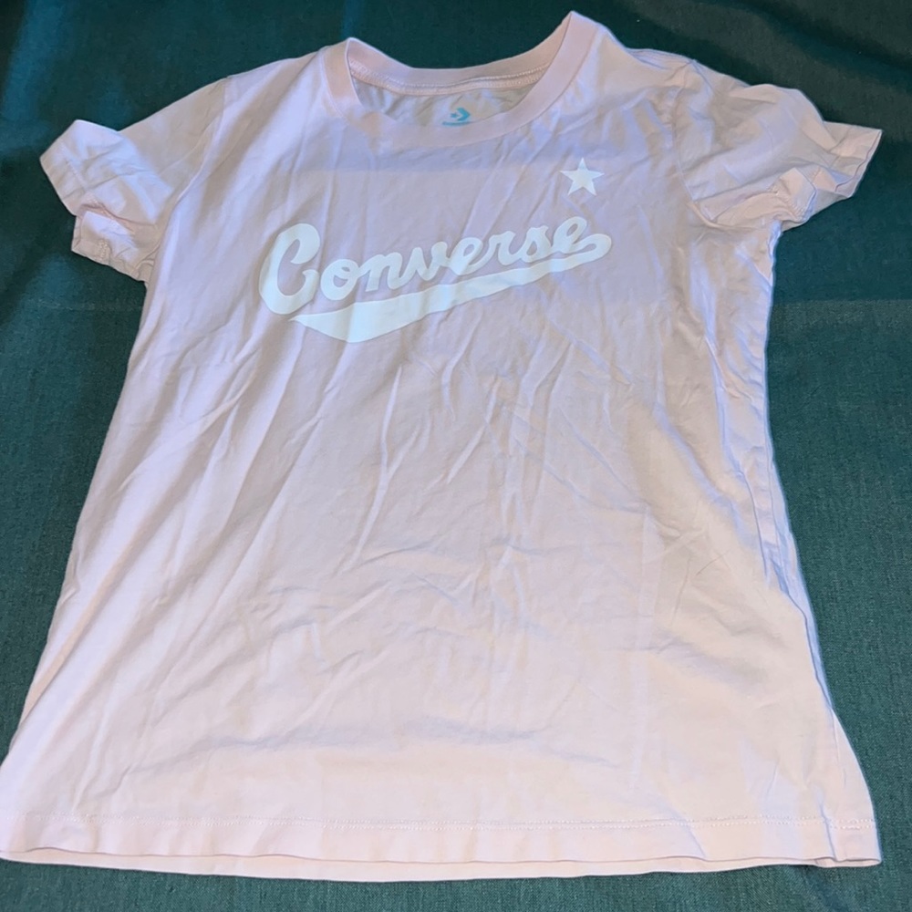 Pink Converse t-shirt